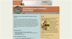 Desktop Screenshot of internationalecon.com